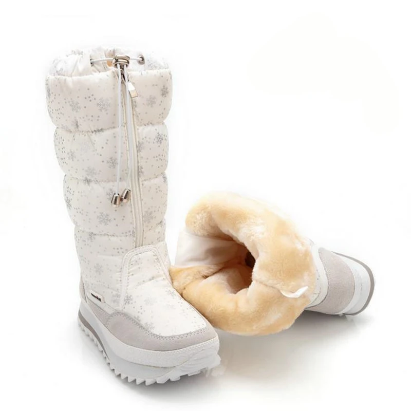 

SNOW BOOTS 2016  WOMEN WINTER SHOES HIGHT ANTISKID WATERPROOF FASHION CASUAL BOOTS ZIP PLUS SIZE 35-42 LADY AUTUMN BOOT BOOTS