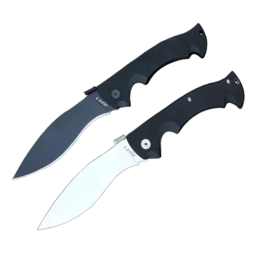 

ToughKeng Cold Steel Folding Blade Knife 7Cr17Mov Stainless Steel G10 Handle Pocket Knives Camping EDC Tools