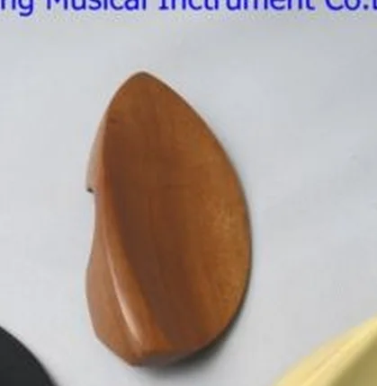 

One piece jujube wood 4/4 violin chinrest, new model