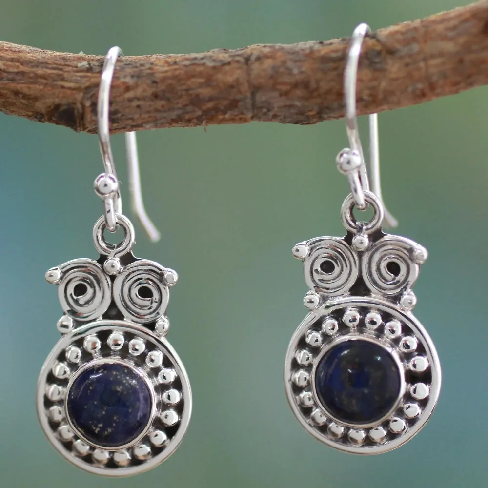 

YWOSPX Vintage Animal Brincos Silver Dangle Earrings for Women Jewelry Wedding Engagement Statement Earings Valentine's Day Gift
