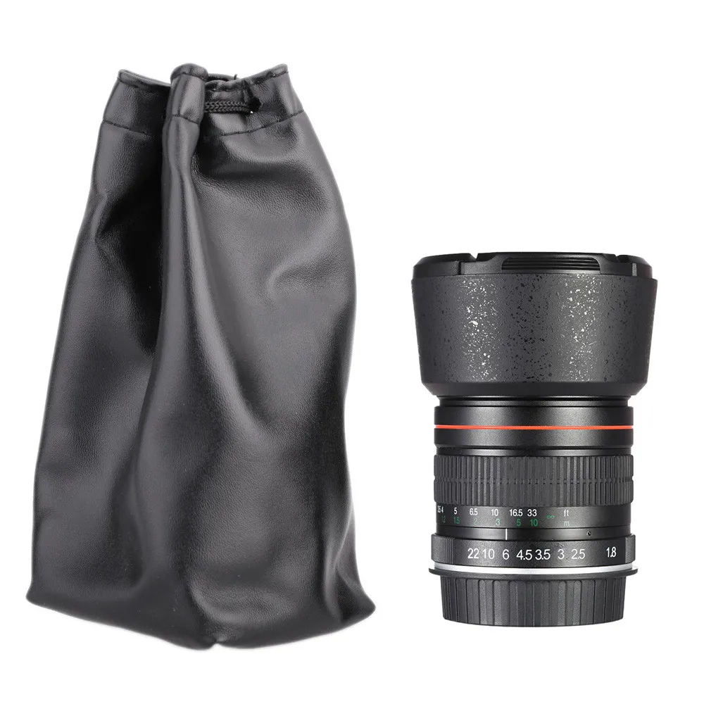 Портретный асферический ручной фокус JINTU 85 мм f/1 8 телеобъектив для Nikon D90 D80 D7200 D7100