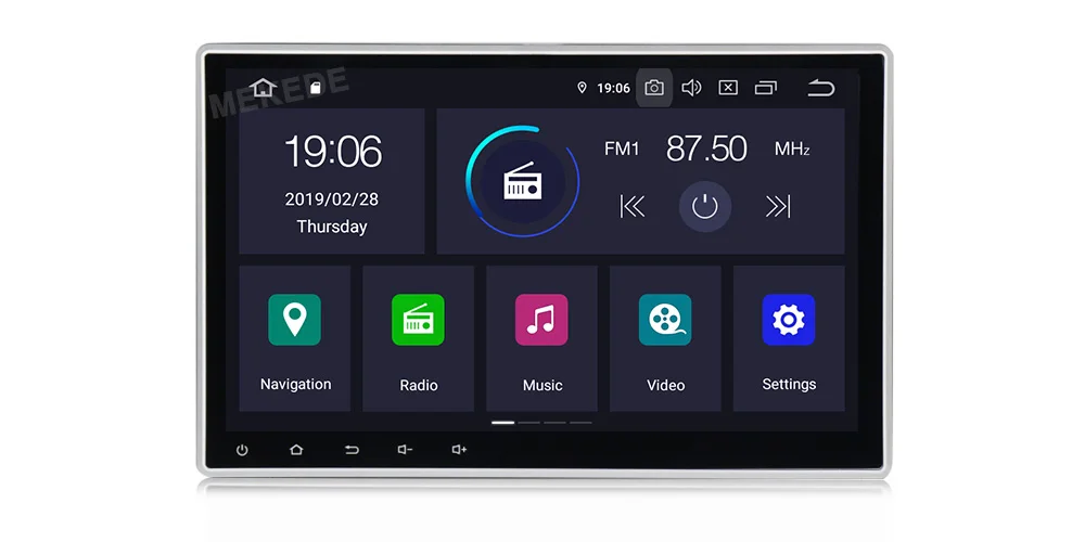 MEKEDE Android 9,0 ips DSP 10,1 дюймов двойной 2 din Автомобильный gps dvd-плеер с BT wifi Радио Стерео 2din автомобильный радио мультимедиа