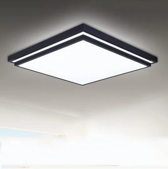 Современные потолочные светильники, внутреннее освещение 12 Вт, светодиодные потолочные светильники для спальни, гостиной, приспособление AC90-265V - Цвет корпуса: Wire drawing
