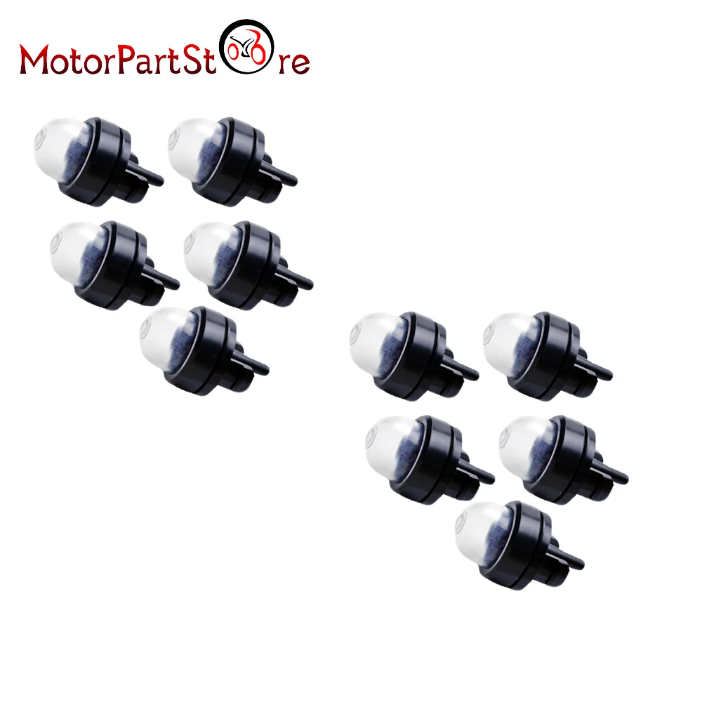 10 Pcs Primer Bulb Pump Bulbs for Poulan Craftsman Homeliter Weedeater 188-513