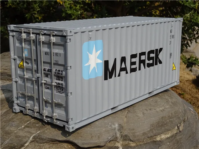 Коллекционная игрушка модель подарок 1:20 весы MAERSK 20 GP грузовик, контейнер ABS модель для бизнес подарок, украшения