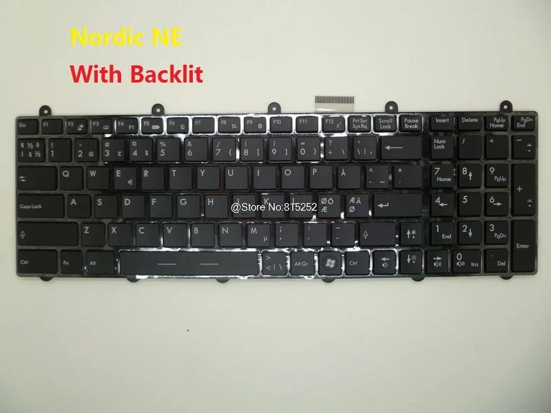 

Laptop Keyboard For MSI GE60 2PC-016XNE 2PE-011NE 2QD-895NE 2PC-262XBE 2PC-2806XBE 2PE-247BE 2PE-270BE 2PE-691BE 2PE-697BE