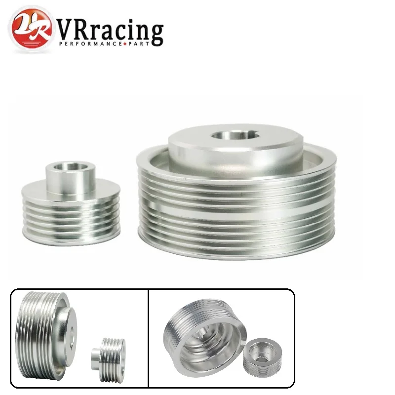 

VR RACING - LIGHT-WEIGHT CRANK PULLEY For Subaru IMPREZA WRX V. 7 8 9 GDB/GDA 02-07 HIGH QUALITY VR6861S