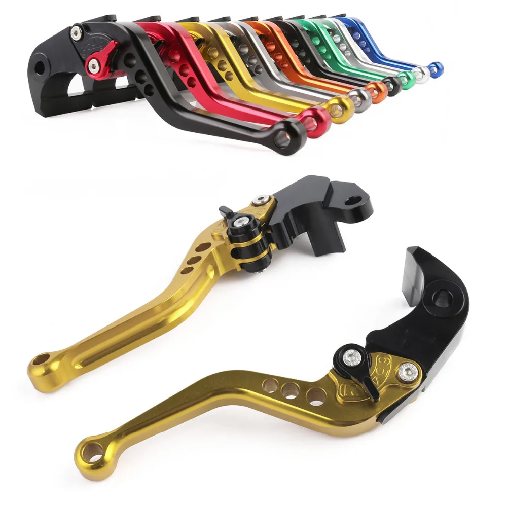 Tanie Dla Suzuki GSXR 600 750 GSXR600 GSXR750 2004 2005 motocykl CNC regulator dźwignie hamulcowe sprzęgła D25