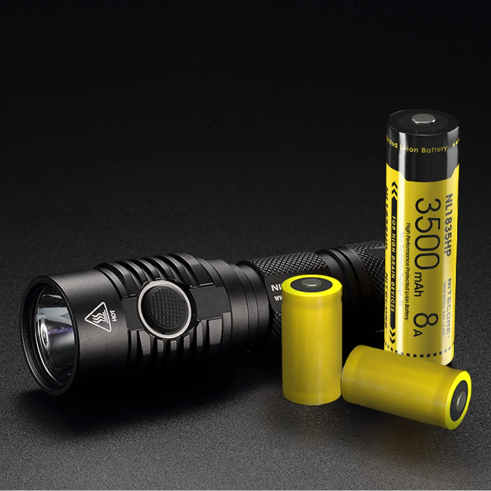 NITECORE MH23 фонарь 3500 мАч перезаряжаемый аккумулятор 1800 люмен CREE XHP35 HD СВЕТОДИОДНАЯ мини-лампа водонепроницаемый фонарик