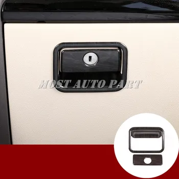 

Black Console Glove Box Button Trim Cover For Toyota Prado FJ150 2010-2019