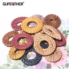 GUFEATHER M320, ювелирные аксессуары, фурнитура для ювелирных изделий, детали аксессуаров, амулеты, ручная работа, бамбуковый кулон, изготовление ювелирных изделий, diy серьги