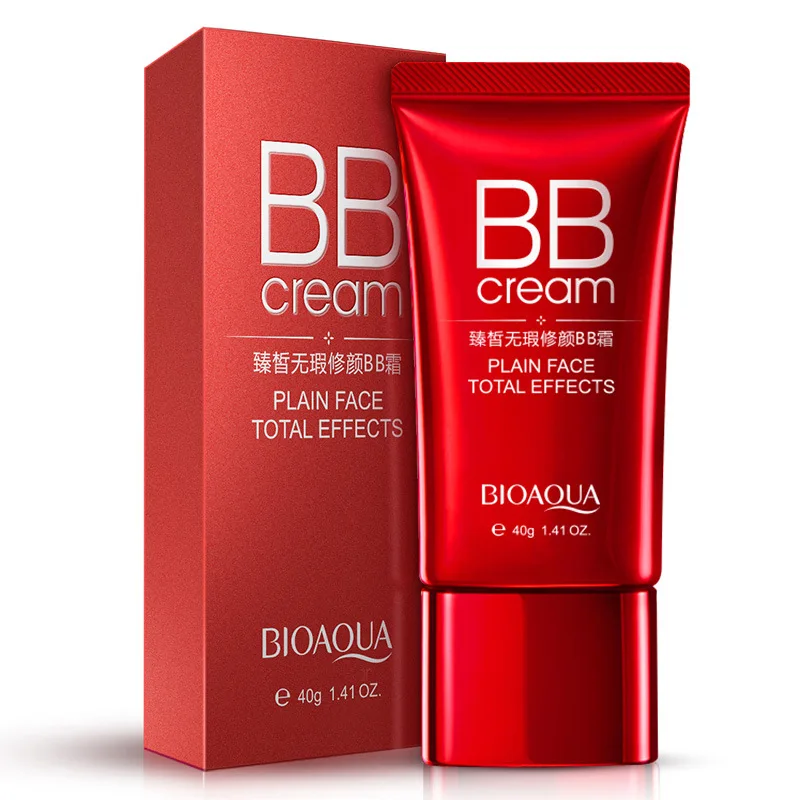 BIOAQUA BB Cream Moisturizing Concealer Isolation Not easy decolour Natural Carry bright skin | Красота и здоровье