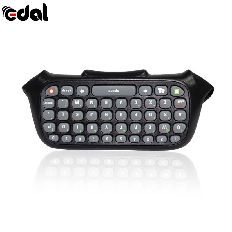  Wireless Controller Messenger Game Keyboard Keypad ChatPad For XBOX 360 Black White Game Accessorie