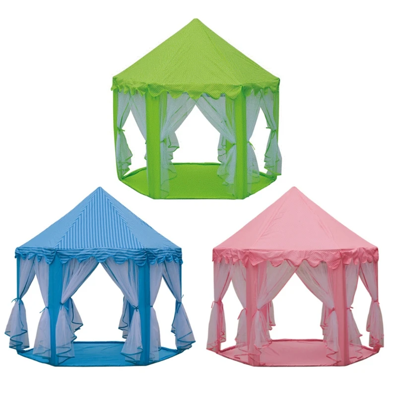

Princess Castle Play House Large Indoor Outdoor Kids Play Tent For Baby Gifts