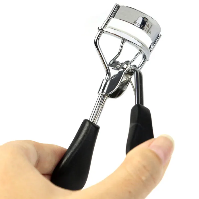 

Kanbuder Eyelash Curler Professional Pro Black Handle Eyelashes Curler Women Eyes Curling Clip Make-up Cosmetic Tools 19L0424
