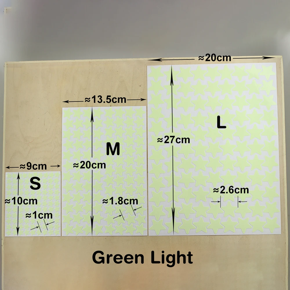 100 шт светится в темноте, стикер со звездами, стена детской комнаты, потолок, сделай сам, декоративная наклейка для мальчиков и девочек, декор для спальни, светящаяся наклейка