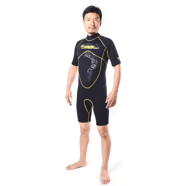 Slinx 3mm shorty wetsuit mens short sleeve surf wet suit for men kite