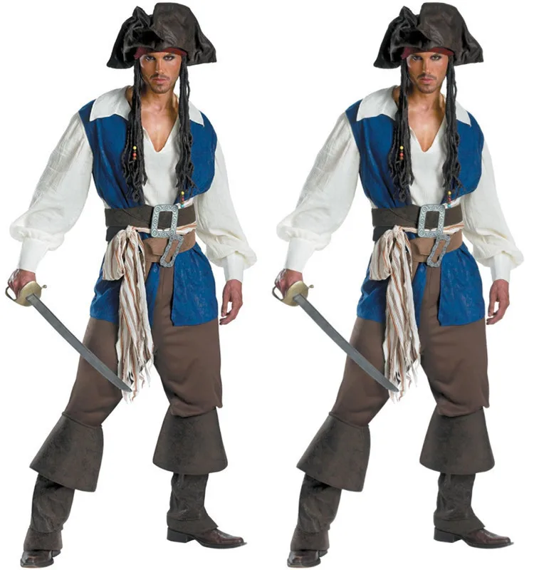 

Exit European Uniform 2017 Man Pirate Serve Pirate Captain Clothing Halloween Male Fund Game Serve