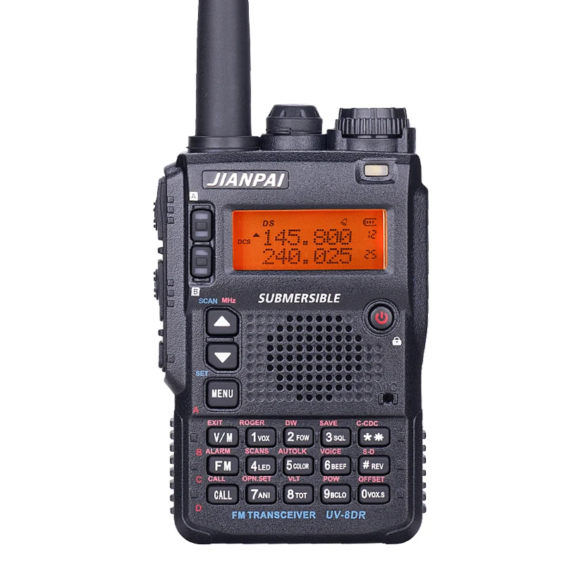 2019 хит продаж UV-8DR 5 Вт 128ch двухсторонняя ветчина радио полицейский портативный