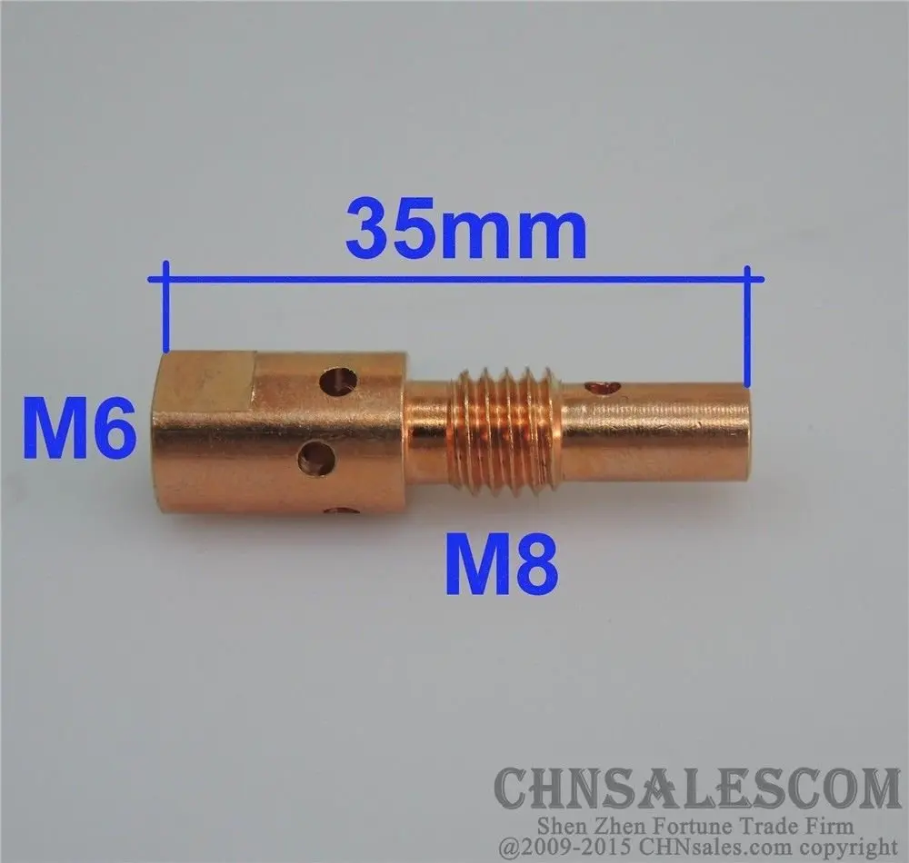 CHNsalescom 59 шт. MB 25AK MIG/MAG сварочный пистолет Контактный наконечник 0,8X28 газовый сопло наконечник