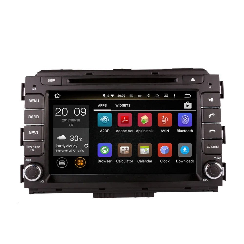 4 ГБ ОЗУ Android 8,0 Восьмиядерный автомобильный dvd-плеер навигация для Kia Carnival Sedona-Радио Стерео gps Мультимедиа wifi 4G LTE