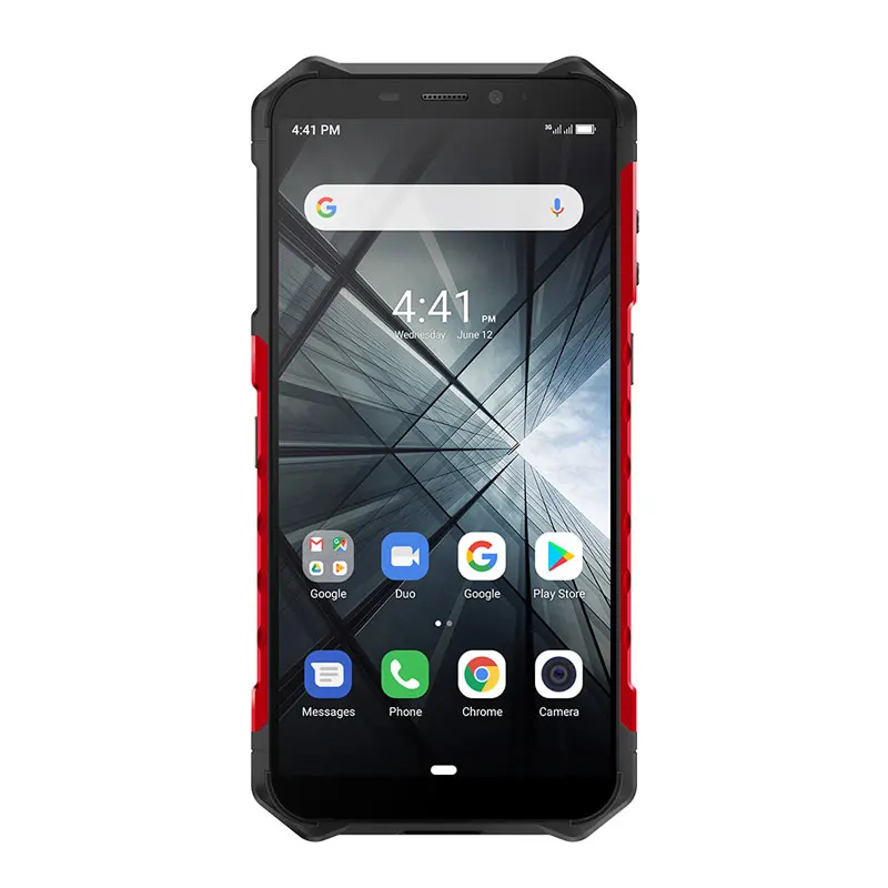 Ulefone Armor X3 водонепроницаемый экран Android 9,0 2 Гб ОЗУ+ 32 Гб ПЗУ 5000 мАч 5,5 дюйма разблокировка лица 5 Мп фронтальная камера 8 Мп+ 2 МП Двойная камера - Цвет: Красный