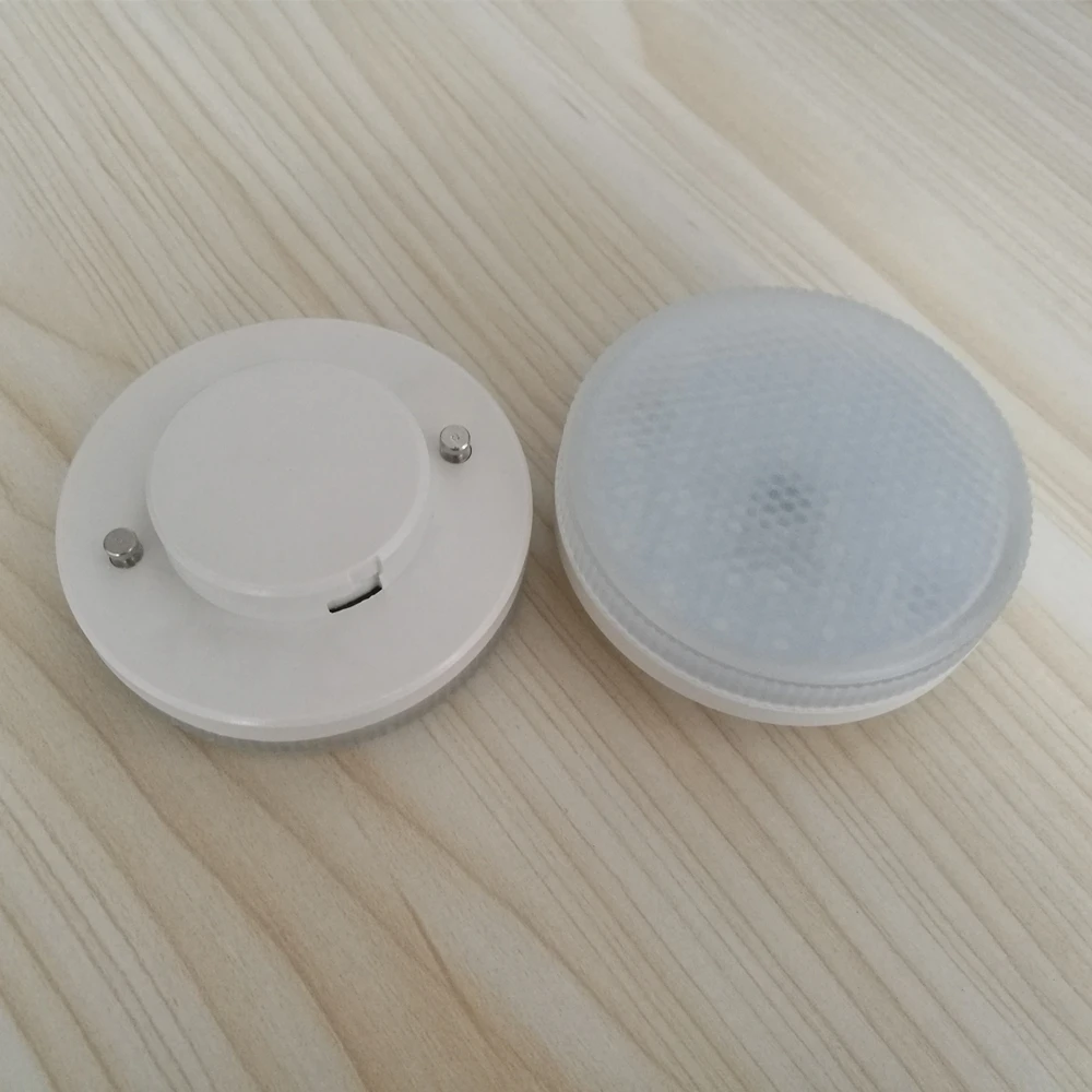 

Free shipping led lamp GX53 cabinet light 5W 220V AC 3000K/4000K/6000K PC with glass body for bedroom led downlight bulb