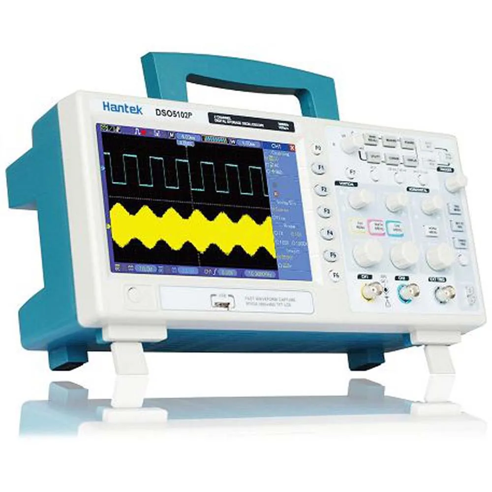 

O048 NEW Hantek DSO5102P Scopemeter 100MHz 1GSa/s LCD 7" TFT Digital Bench Type Oscilloscope BY EXPRESS POST