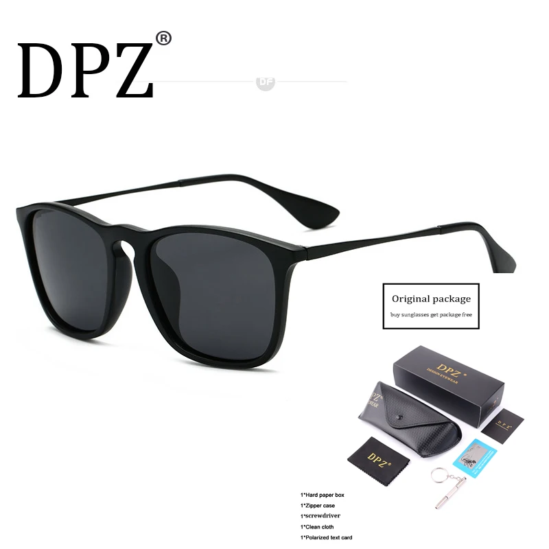 

DPZ women fashion brand Polarized Sunglasses women driving ladies sun glasses mirror uv400 men Female eyewear rays Gradient lens