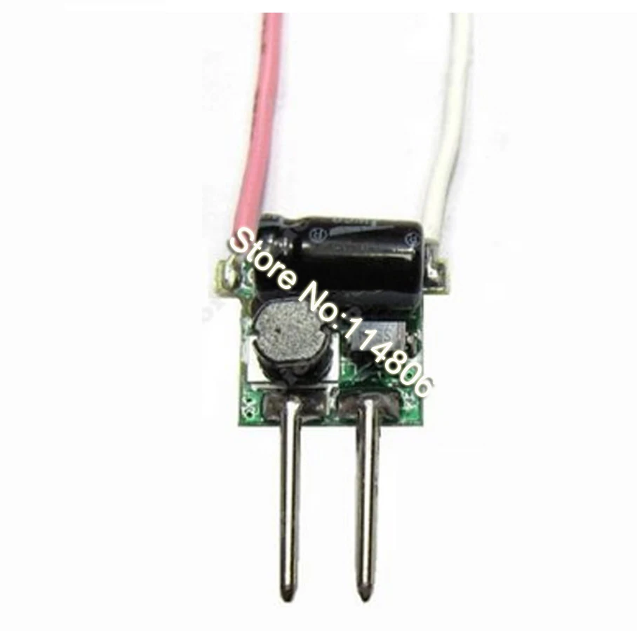 DC 2 контакта MR16 3x3 Вт 3x2 вход 12 В ~ 14 в Выход 7 600 мА Светодиодный драйвер питания для 6
