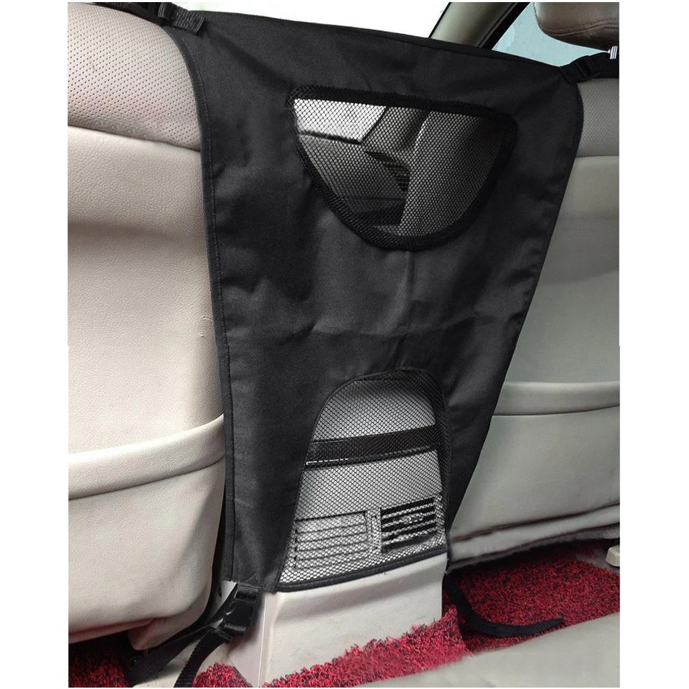 

Dog Car Barrier Vehicle Backseat Mesh Front Seat Pet Barrier Net Auto Backseat Storage for Car SUV Truck Pet Car Accessories