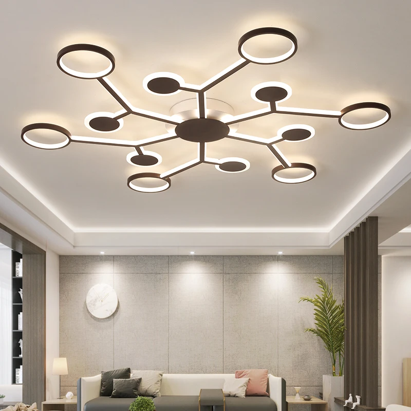 

Living room led ceiling lamp simple modern home creative ceiling lamp personality fashion art bedroom lamp 2019 new