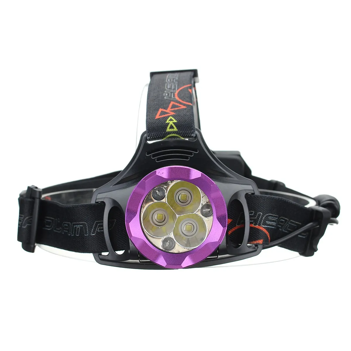

Elfeland Lightweight Waterproof Aluminium +ABS 4.2V L2 4 Modes Press Switch Led Light Headlamp Suitable for Camping Fishing