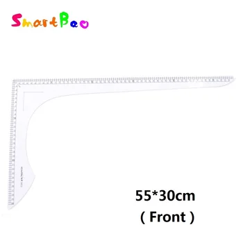 

55*30cm (22*11 Inch) Large L-Square Ruler Double Faces #5855