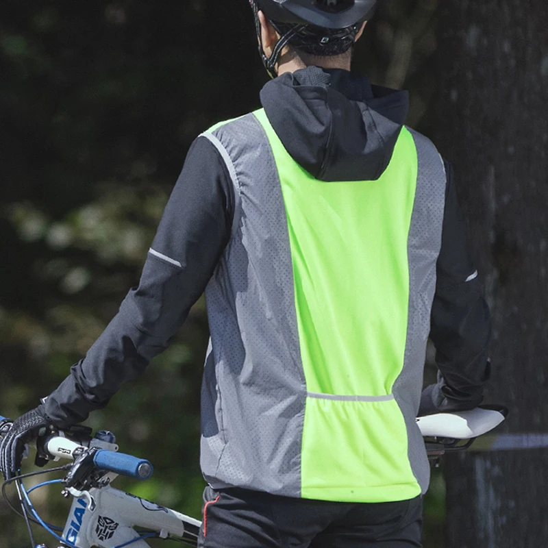 Светоотражающий Жилет для бега и занятий спортом на открытом воздухе|running vest|veste