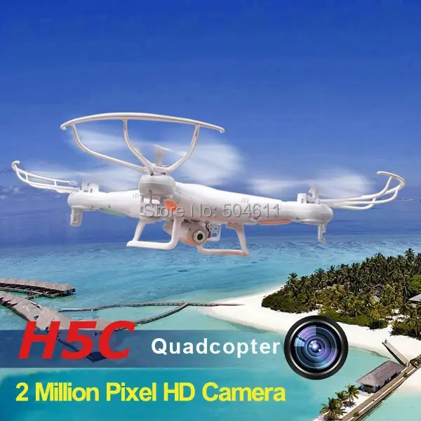 

JJRC H5C 4CH 360 Flips 2.4GHz RC Quadcopter Drone with Headless Mode 6-Axis Gyro 2.0MP FPV Camera RTF