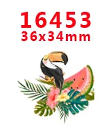 16453 30 шт мультфильм персонаж плоское украшение из смолы PR 16090 - Цвет: 16453