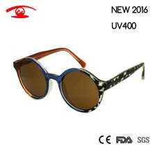 2016 New Summer Vintage Round Sunglasses Women men Multi Color Brand Desinger Sun Glasses oculos de sol eyewear gafas de sol