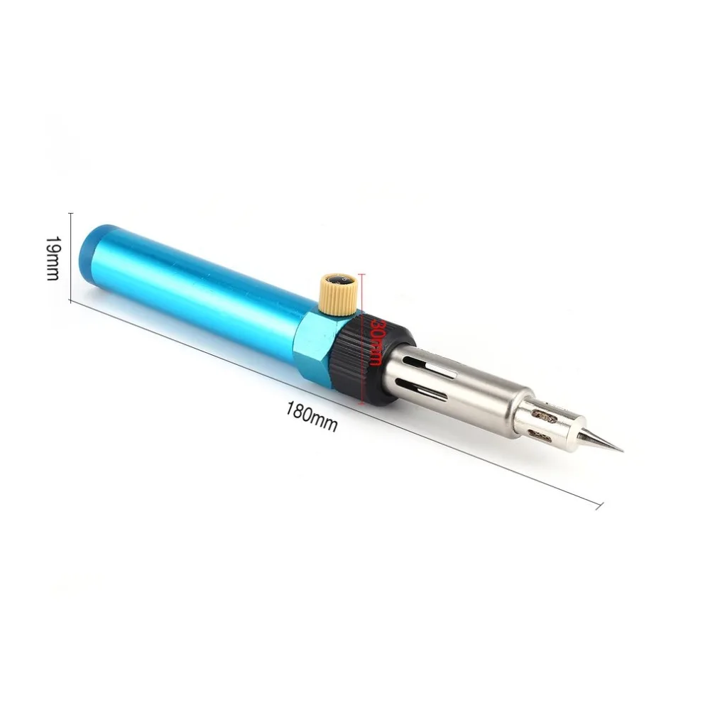 1300 Degree Mini Cordless Torch Soldering Iron Blow Torch Cordless Solder Iron Pen Shaped Gas Soldering Iron Gun Welding Tool