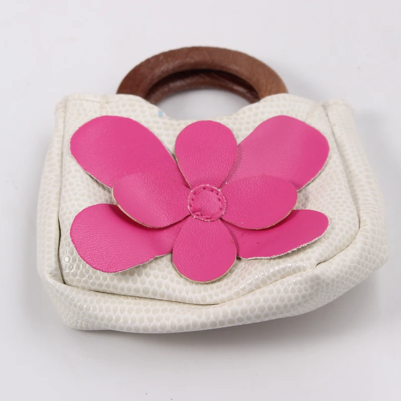 baby born doll accessories white flower handbag fit 18