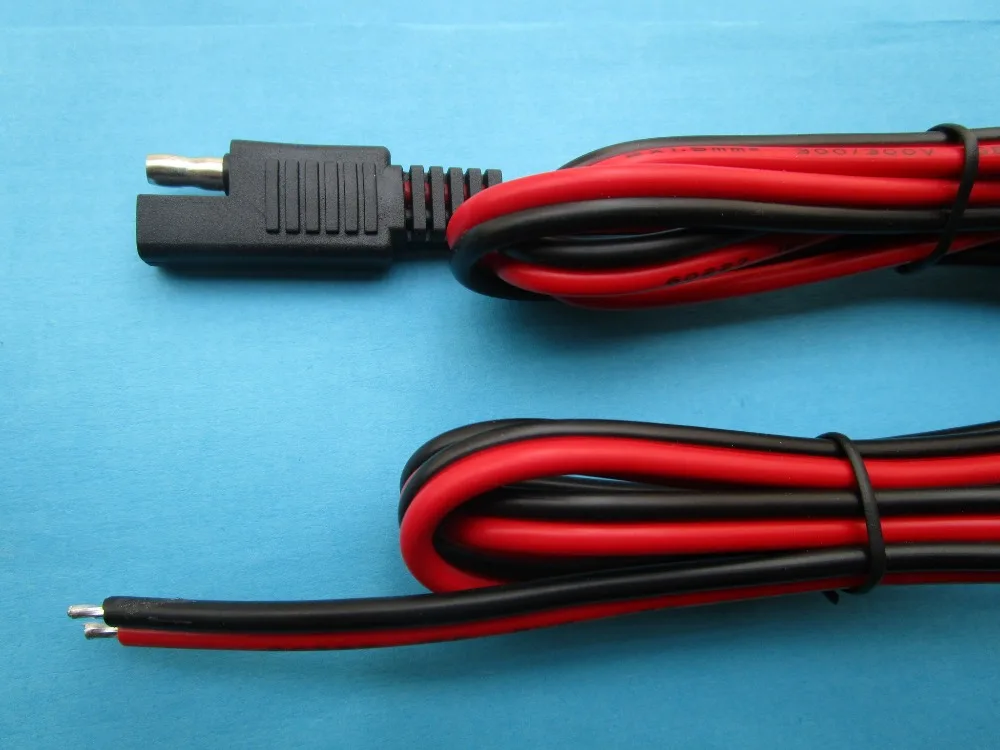 1 pcs Battery Tender SAE Connector DC Power Automotive DIY Cable 2x1 ...