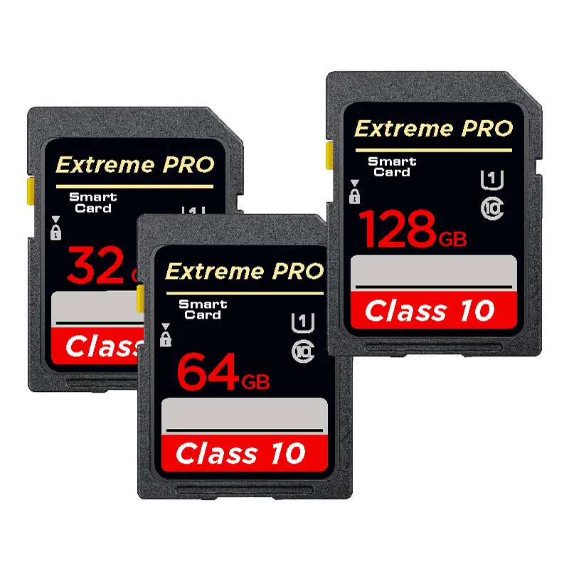 Новое поступление 32 Гб U1 SDHC 64 Гб 128 ГБ 256 512 1 ТБ U1 SDCard SDXC C10 слот для карт памяти для 1080p видео Камера