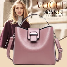 Designer Women Nylon Handbags Cartoon Character Black Bucket Shoulder Bags Ladies Hand Bags Large Capacity Ladies Shopping Bag