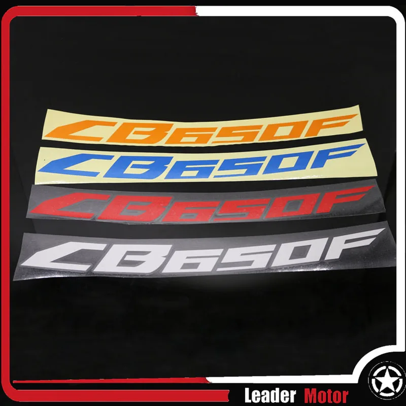 

For HONDA CB650F CB 650F CB650 F Motorcycycle Front And Rear Wheel Stickers Reflective Rim Tape Tire Decals 2 Pieces