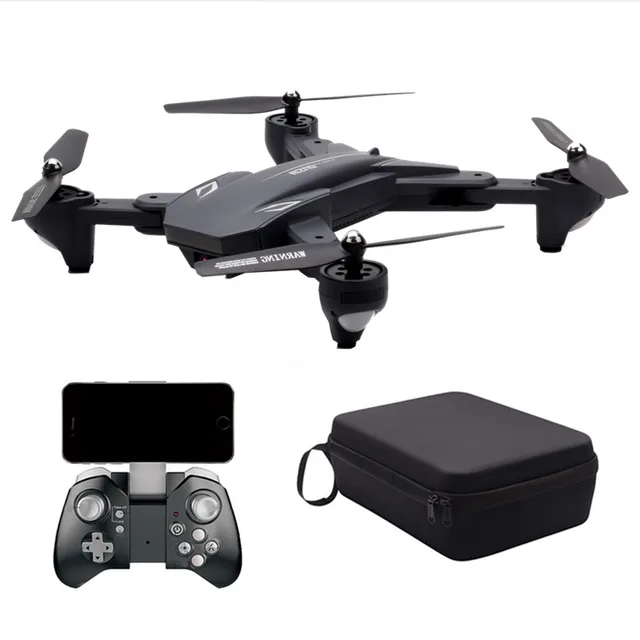 $40.55  VISUO XS816 RC Drone with 720P/4K Dual Camera Dron Optical Flow Quadrocopter with Camera Gesture Qu