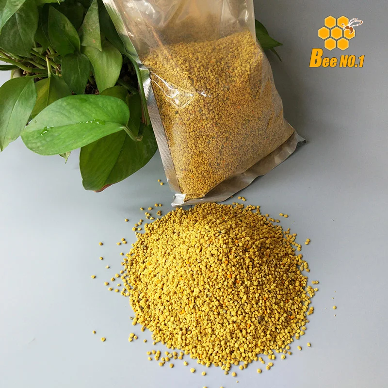 

Free Shipping Food Grade 500g 100% Natural Cole Pollen For Feeding The Bees Pure Rape Bee Pollen Supplier