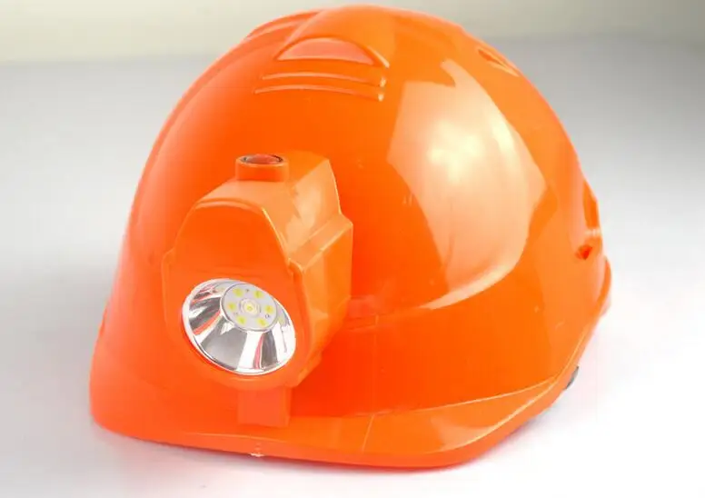 LED Miner Safety Helmet with Lamp 