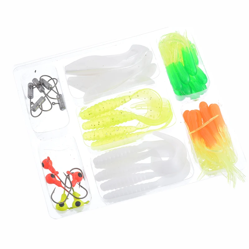 Vertvie 2019 جديد 1 الصيد مجموعة خطفات قضيب كومبو كيت أسماك إغراء Isca Crankbait الطعم مع صندوق معالجة الصيد الصيد إغراء مجموعة