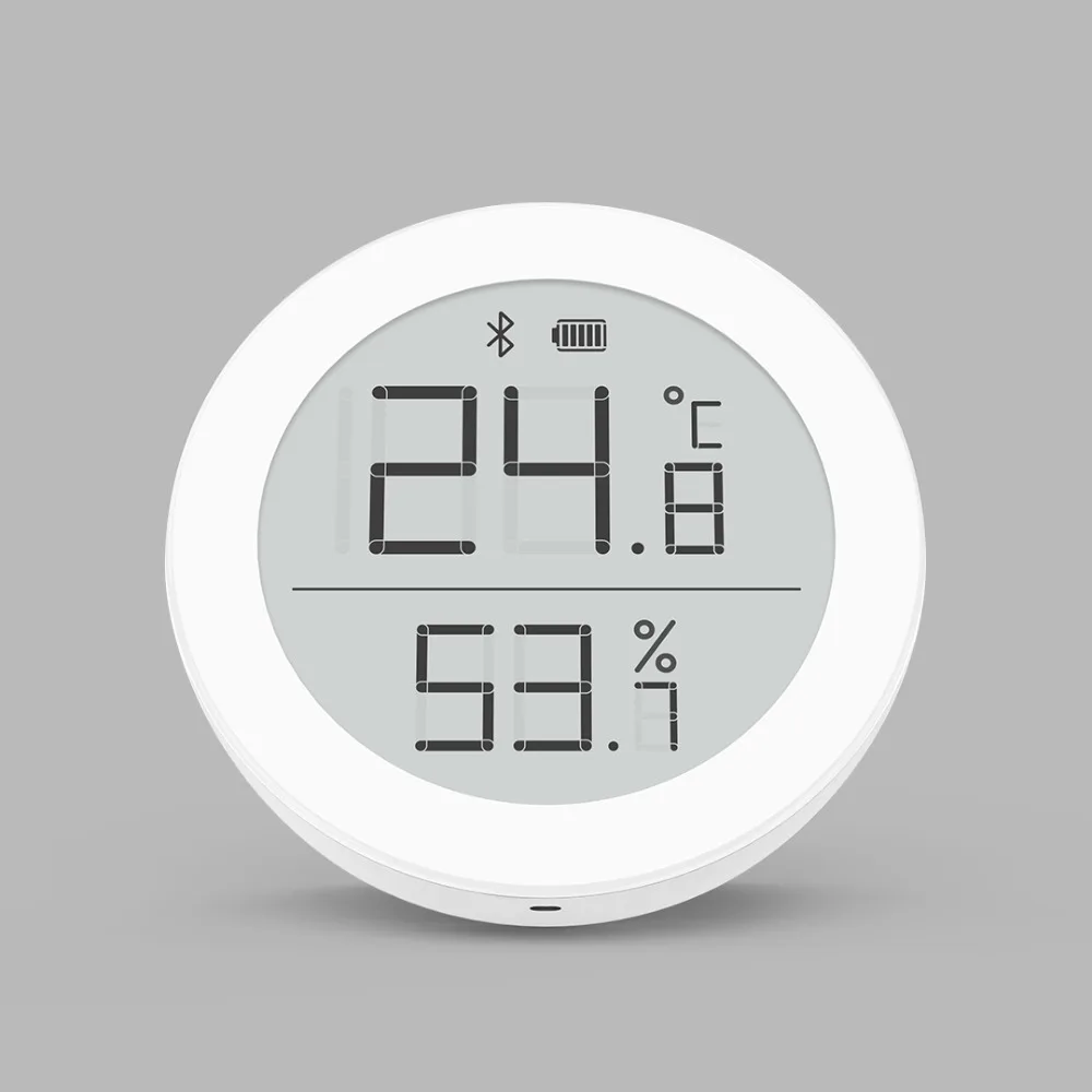 Цифровой термометр и гигрометр Xiaomi ClearGrass Bluetooth электронные чернила 30 дней
