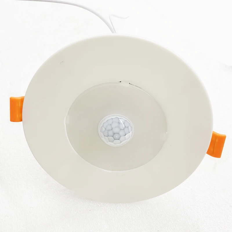 Светодиодный инфракрасный сенсорный светильник для человеческого тела, 5 Вт, датчик радиолокатора, Управление лампой, индукционный потолочный светильник